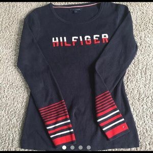 Long sleeve Hilfiger shirt in good condition